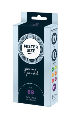 Préservatifs Mister Size ''69'' - x10