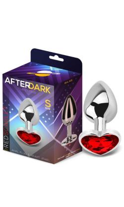 Anal Plug Diamant ''Red Scarlet'' - AfterDark collection - Size S