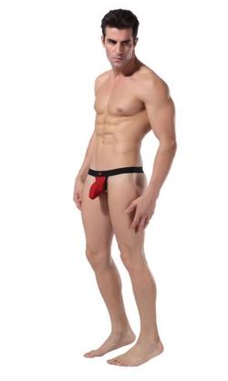 G-String Pouch Filet GOODFELLAS - Red - Size S
