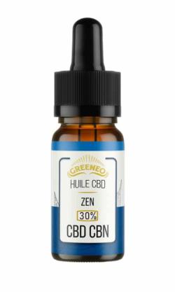 Huile 30% CBD ''ZEN'' - Greeneo - 10 ml