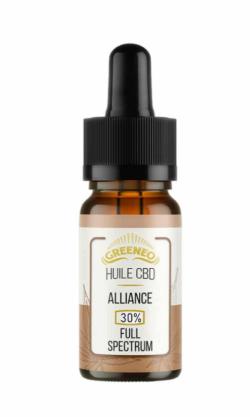 Huile 30% CBD ''ALLIANCE'' - Greeneo - 10 ml