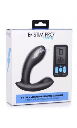 Masseur de Prostate Zeus Vibrant - E-Stim