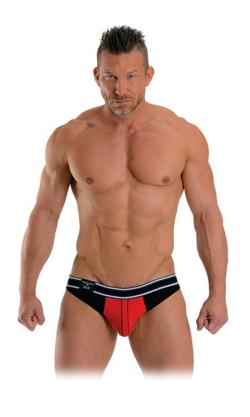 JockStrap  Urban ''Manhattan'' - Mr.B - Red/Black - Size XL