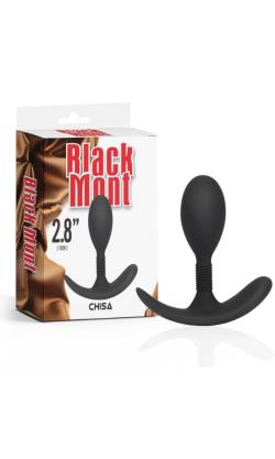 Anal Play Plug 7cm - Black Mont - Black - Size S