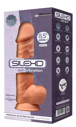 Gode Premium Silicone Vibro 8.5'' - SILEXD