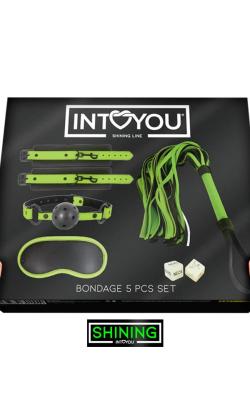 Ensemble de Bondage 5 pièces - IntoYou (Shining Line)