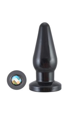Butt Plug Diamant - Spoody Toy - Noir - Large