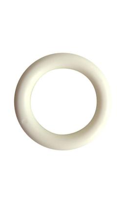 Anneau d'érection Plastique Epais et Léger - 50 mm - Blanc