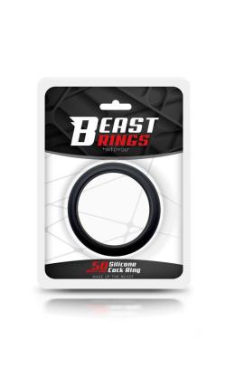 Silicone Cock Ring - Beast Rings - 50 mm