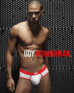Slip Wonderman UDY - White/Red - Size XL
