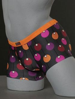 Hipshort Alliance Bruno Banani - Anthracite/Orange - Taille M