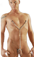 Pinces à Seins & chaine Cockstrap