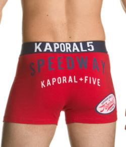 Boxer  First - Kaporal 5 - Red/Marine Blue - Size L