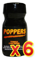 Poppers classique x 6