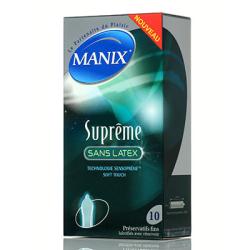 Prservatifs Manix Suprme (sans latex) - x10