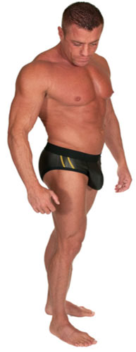 Slip Néoprène - Noir/Jaune - Taille M