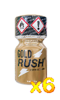 Click to see product infos- Poppers Gold Rush (Pentyle) x 6