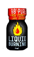 Click to see product infos- Poppers Liquid Burning (pentyle) pocket 9ml
