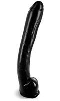Cliquez pour voir la fiche produit- Gode Tim 37 cm - Dark Crystal - Noir