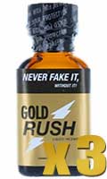 Click to see product infos- Poppers Maxi Gold Rush 24 ml (Pentyle) x 3