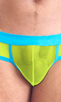 Click to see product infos- Brief Trend - SvenJoyment - Lime/Light Blue - Size XL