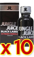 Click to see product infos- Poppers Jungle Juice Black Label 30ml - LOCKERROOM x 10