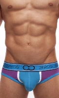Click to see product infos- 2Eros ''U22.16 Vivid''  Brief Coast pouch - Blue/Purple - Size XS