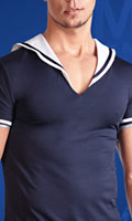 Click to see product infos- Tee-Shirt ''Marins'' SvenJoyment - Marine Blue/White - Size L