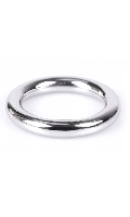 Cliquez pour voir la fiche produit- Donut Cockring Chrome - KIOTOS Steel - 55 mm