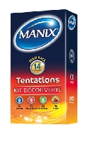 Cliquez pour voir la fiche produit- Prservatifs Manix Tentations (Discovery Kit) - x14