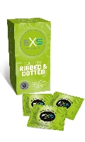 Click to see product infos- EXS Comfy Fit ''Ribbed & Dotted'' Condoms - x12