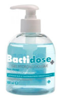 Click to see product infos- Bactidose - Gel Hydroalcoolique - 300 ml