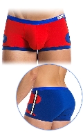 Cliquez pour voir la fiche produit- Boxer ''Surreal'' Modus Vivendi - Bleu/Rouge - Taille S