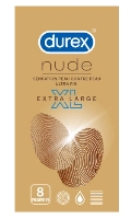 Click to see product infos- Préservatifs Durex ''Nude - XL'' - x8