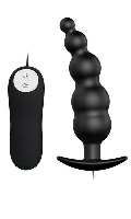 Cliquez pour voir la fiche produit- Plug ''chapelet'' vibrant - Special Anal Stimulation - Pretty Love