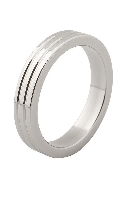 Cliquez pour voir la fiche produit- Cockring Donut Nervur - KIOTOS Steel - 55 mm