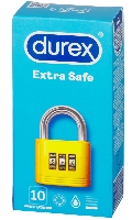 Click to see product infos- Préservatifs Durex Extra Safe - x10