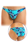 Click to see product infos- Slip ''Camo Low Cut'' - Modus Vivendi - Light Blue/Marine Blue - Size XL