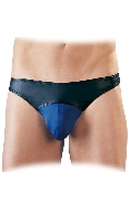 Click to see product infos- String Double Couleur SvenJoyment - Blue/Black - Size XL