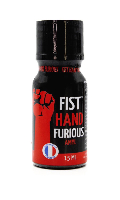 Click to see product infos- Poppers Fist Hand Furious Rouge - (Amyle) 15 ml