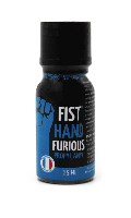 Click to see product infos- Poppers Fist Hand Furious Bleu - (Propyle + Amyle) 15 ml
