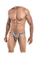 Click to see product infos- Thong Classic C4M03 - Cut4Men - Multicolour - Size M