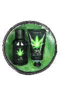 Click to see product infos- CBD - Bath and Shower - Travel set - Green Tea Hemp Oil