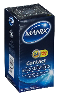 Cliquez pour voir la fiche produit- Préservatifs Manix Contact 0.03 - x24