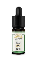 Click to see product infos- Huile 10% CBD ''RELAX'' - Greeneo - 10 ml