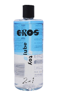 Cliquez pour voir la fiche produit- Lubrifiant Eros ''2 in 1'' Toy & Lube - 500 ml