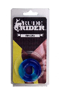 Click to see product infos- Fat Stretchy CockRing - Rude Rider - Blue
