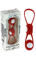 Click to see product infos- Boules de Geisha ''Design'' - Spoody Toys - White/Red