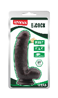 Cliquez pour voir la fiche produit- Gode Black ''Fashion Dude'' 6.9inch - Chisa Novelties