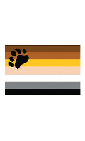 Click to see product infos- Auto-Collant Bear-Pride 7x5
